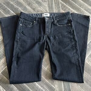 PAIGE Women's Dark Blue Skinny Jeans | Size 28